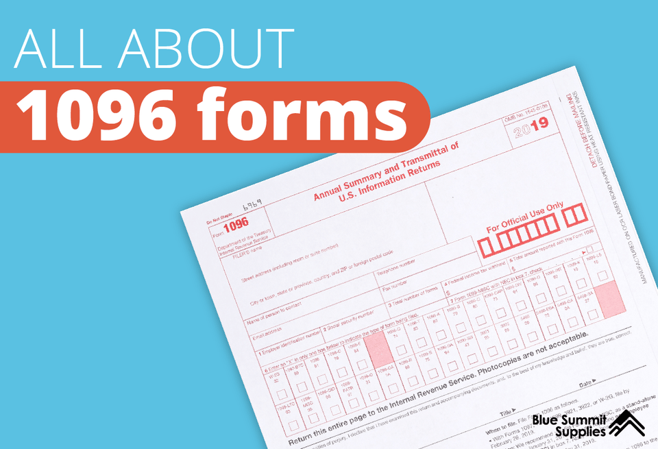 What You Need to Know About 1096 Forms