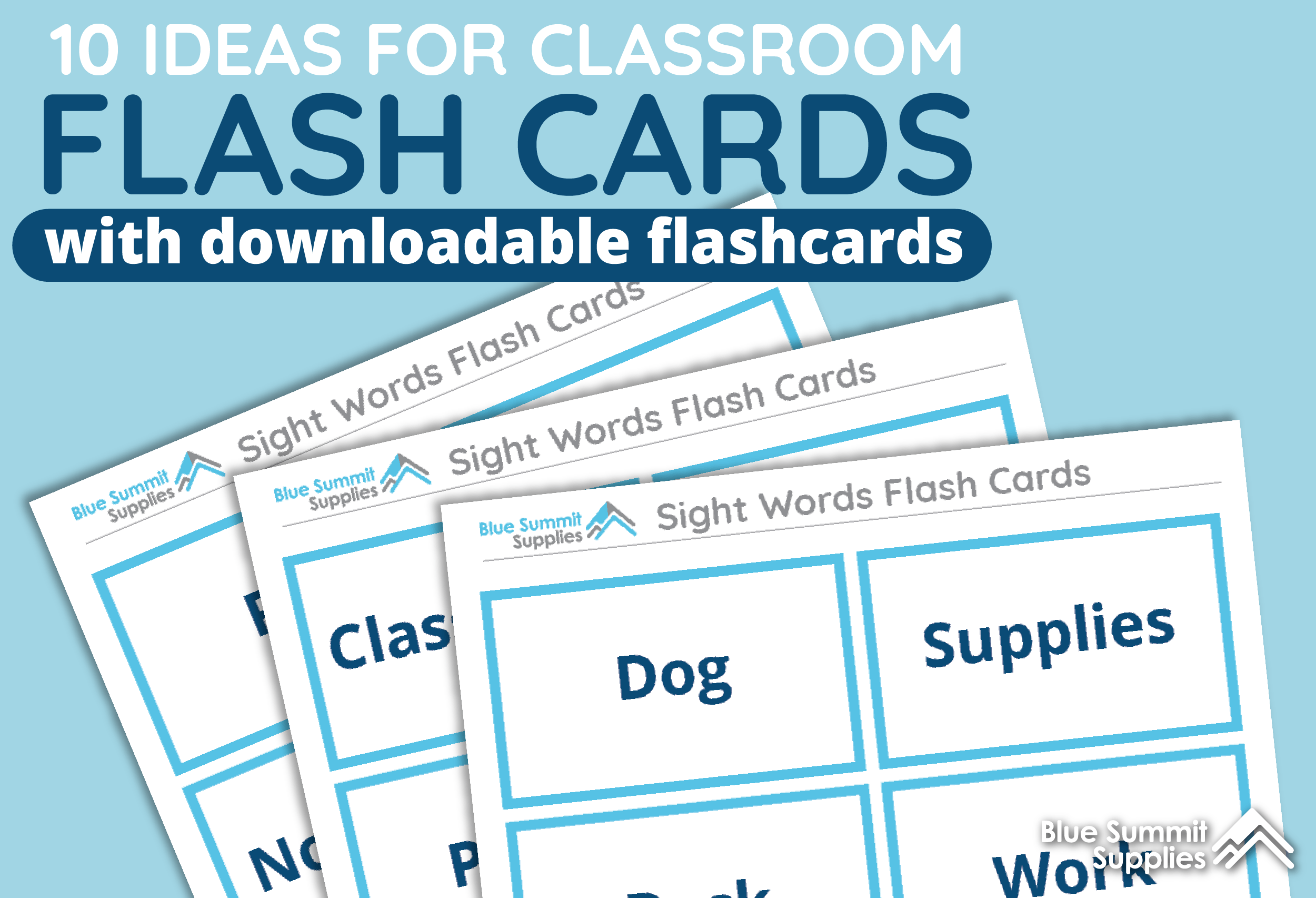 10 Creative Ideas for Classroom Flash Cards: Kids Games and Active Lea