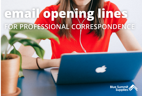 The Best Email Opening Lines for Professional Correspondence