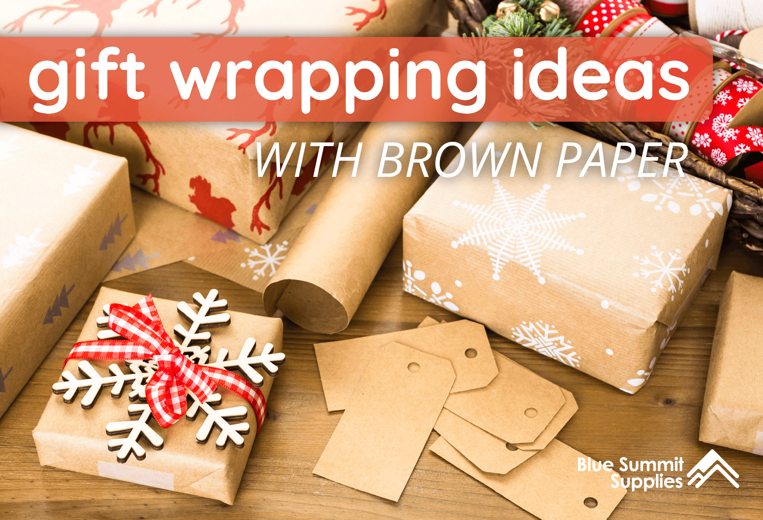 Plain brown wrapping paper