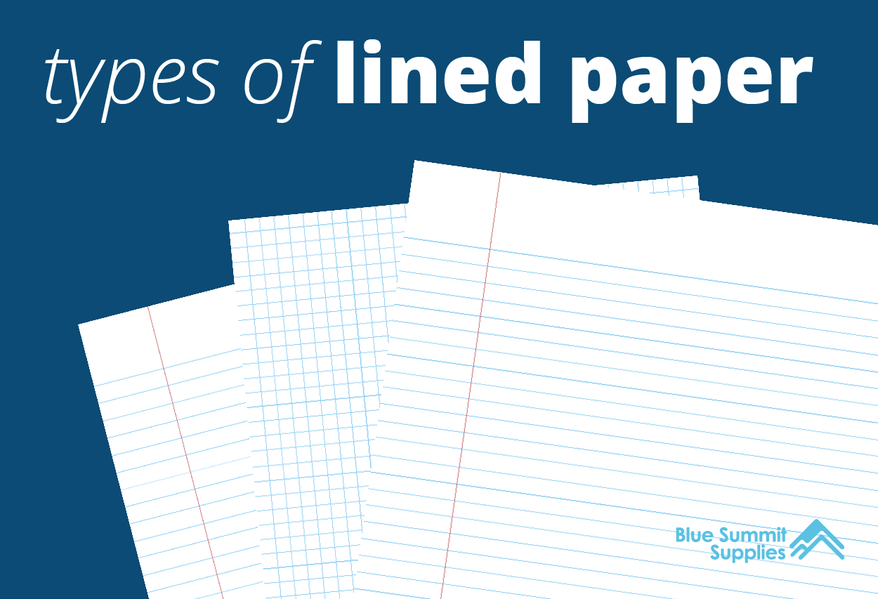 Understanding Types of Lined Paper (Including 5 Lined Paper Printables