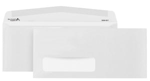 Blue Summit Supplies #10 Digital Standard Single Window Envelopes, No Tint, Side Seam, Gummed, 500 pack Mailing Envelopes Blue Summit Supplies