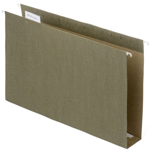 Hanging File Folders with 2” Expansion, Legal Size, 50 Folders Blue Summit Supplies