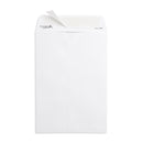 Blue Summit 100 White Catalog Envelopes - 28lb - 7 x 10 inch - Security Tinted, Strong Self Seal