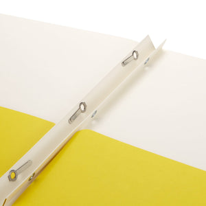 2 Pocket Folder with Prongs, 1 Side Printed, Assorted Colors, 50 pack Blue Summit Supplies