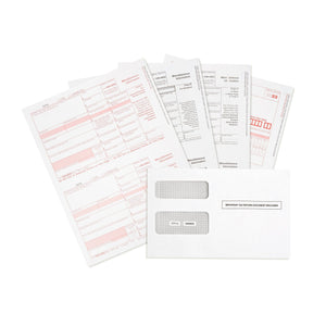 2023 Blue Summit Supplies Tax Forms, 1099 MISC 4 Part Tax Forms Kit, 25-Count 1099 Forms Blue Summit Supplies
