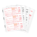 2025 Blue Summit Supplies Tax Forms, 1099 NEC 4-Part Carbonless Continuous Forms for Dot Matrix, 25-Pack
