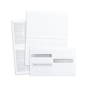 2023 Blank W2 2-Up Tax Forms, 25 Employee Forms, Ideal for E-Filing, Works with Laser or Inkjet Printers, 25 Forms and 25 Self Seal Envelopes Blue Summit Supplies