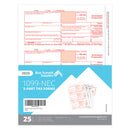 2025 Blue Summit Supplies Tax Forms, 1099-NEC 5 Part Tax Form KIT, 25-Pack