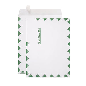 Blue Summit First-Class Envelope, 9 x 12 Redi-Seal Envelopes, White Wove with Center Seam, 100 Envelopes Blue Summit Supplies