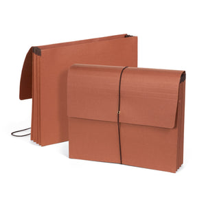 Expanding Accordion File Wallet, Letter Size, 3.5" Expansion, 10 File Wallets Blue Summit Supplies