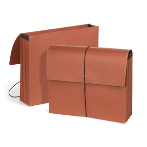 Expanding Accordion File Wallet, Letter Size, 5.25" Expansion, 10 File Wallets Blue Summit Supplies