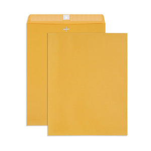 Blue Summit Clasp Envelopes, 12 x 15.5-Inch, Thick 28lb Kraft Paper, Clasp with Gummed Seal, 100 Envelopes Blue Summit Supplies