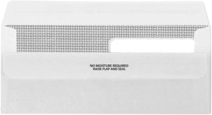 Blue Summit Supplies #8 Business Envelopes, Double Window, Security Tint, For QuickBooks, Flip & Seal, 500 Pack Mailing Envelopes Blue Summit Supplies