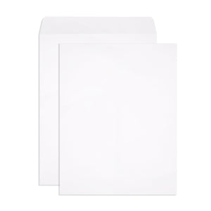 100 Blue Summit Supplies Catalog Mailing Envelopes, Gummed Seal, 10x13 Inch, Bright White, 100-Pack Blue Summit Supplies
