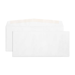 Blue Summit #10 Windowless Envelopes with Gummed Flap, Printer Friendly, 4-1/8” x 9-1/2”, 500 Envelopes Blue Summit Supplies