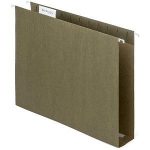 Hanging File Folders with 2” Expansion, Letter Size, 25 Pack Folders Blue Summit Supplies