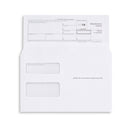1099 MISC Tax Form Envelopes, Gummed Seal, 50 Count Envelopes Blue Summit Supplies