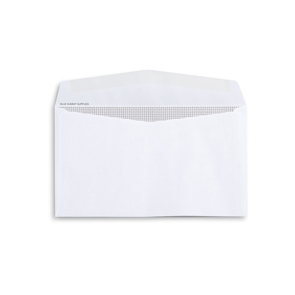 W2 Tax Form Envelopes, Gummed Seal, 500 Count Envelopes Blue Summit Supplies