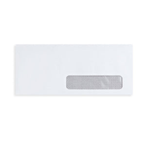 #10 Single Right Window Security Envelopes, Latex Seal, 500 Count Envelopes Blue Summit Supplies