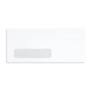 #10 Single Window Security Envelopes, Flip and Seal, 500 Pack Envelopes Blue Summit Supplies 