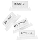 Hanging File Folders with 2” Expansion, Letter Size, 25 Pack Folders Blue Summit Supplies