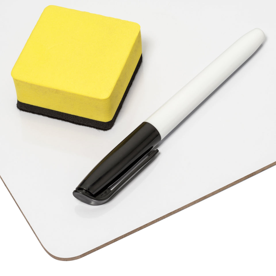 Dry Erase Lapboards, 9" x 12" Inch, 30 Count WhiteBoard Blue Summit Supplies
