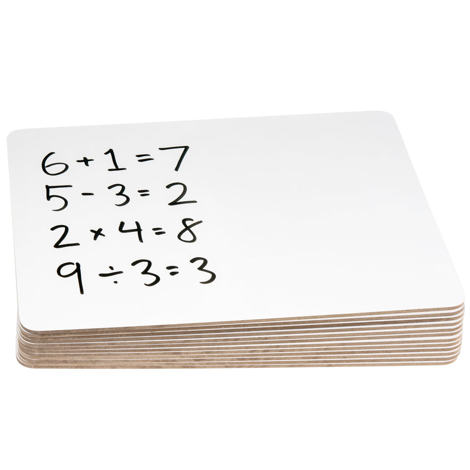 Dry Erase Lapboards, 9" x 12" Inch, 30 Count WhiteBoard Blue Summit Supplies