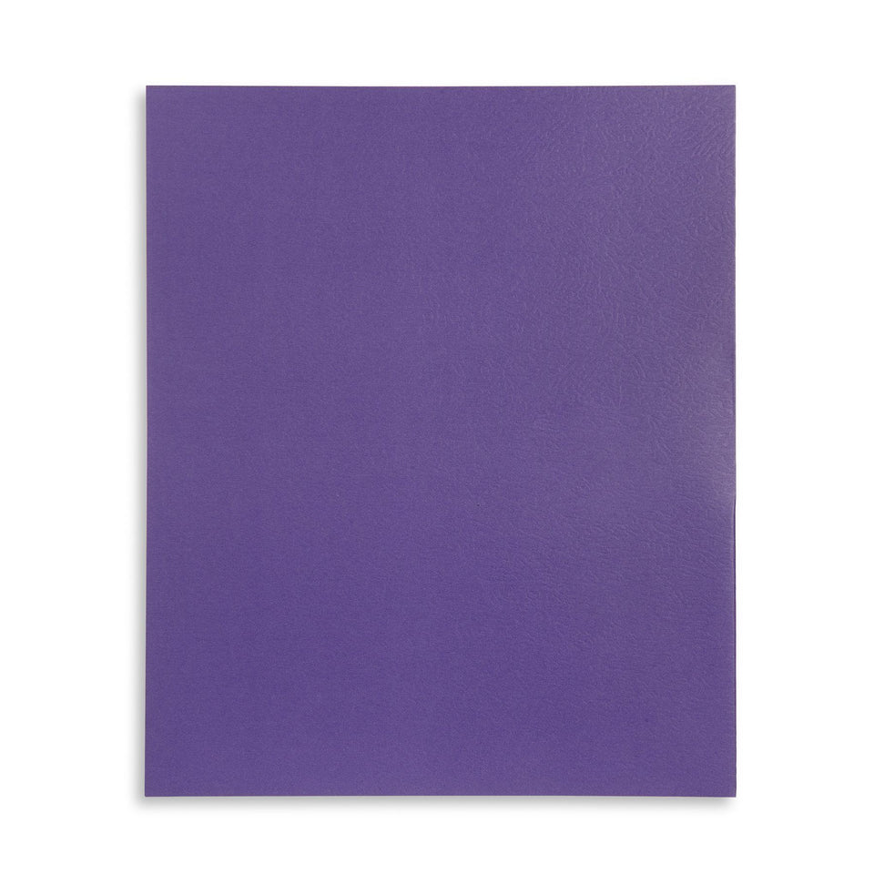 Two Pocket Folders, Assorted Colors, 100 Pack Folders Blue Summit Supplies