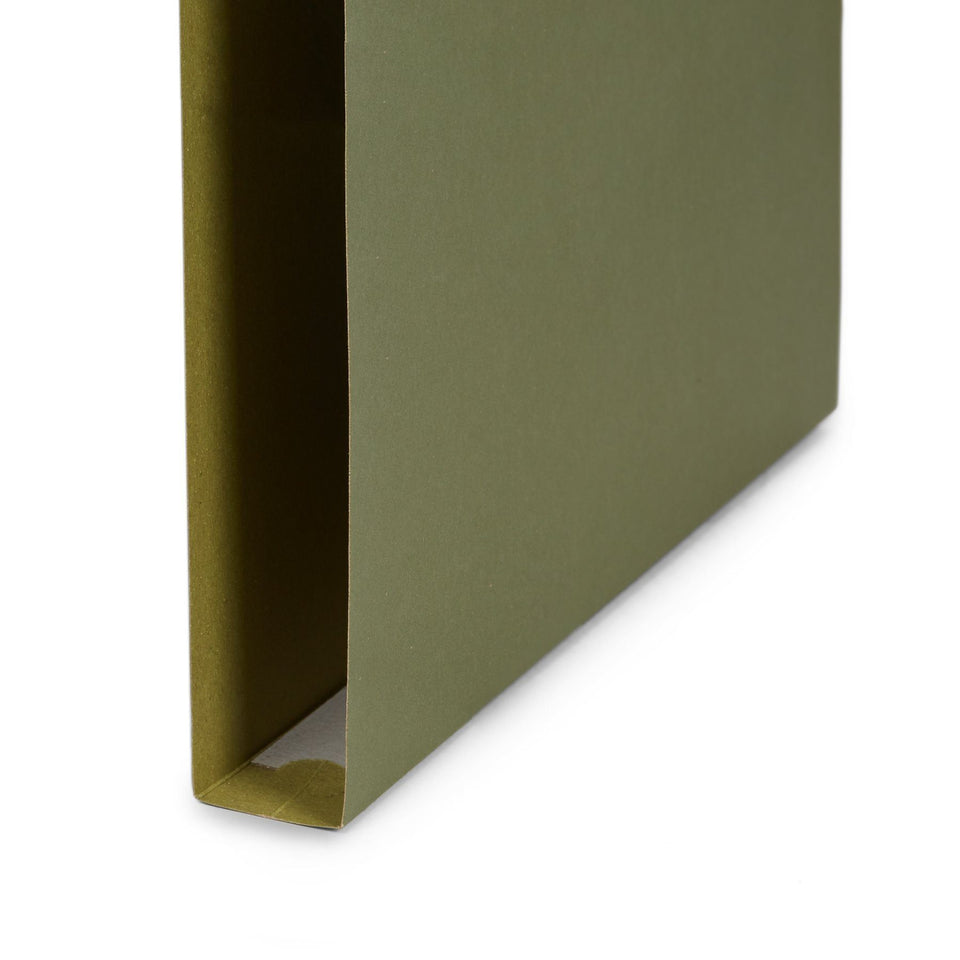1" Expansion Hanging File Folders, Letter Size, 25 Pack Folders Blue Summit Supplies