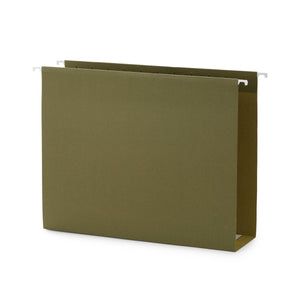 3" Expansion Hanging File Folders, Letter Size, 25 Pack Folders Blue Summit Supplies