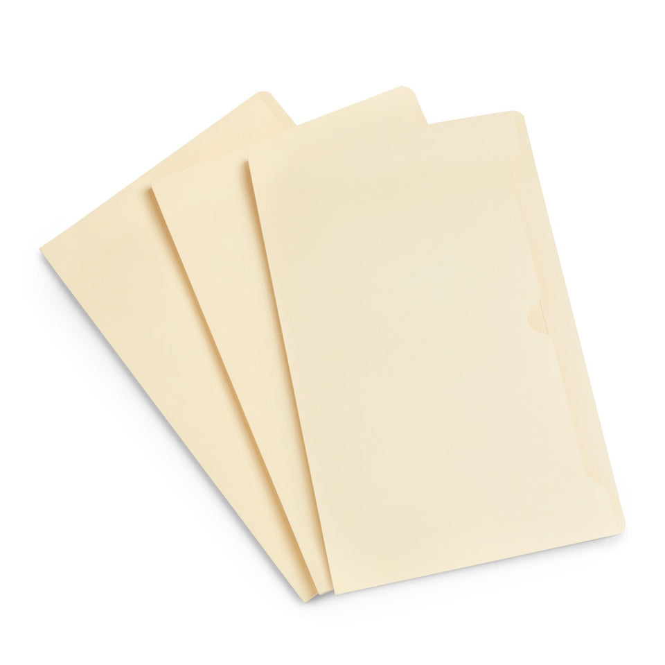2" Expanding File Jacket, Legal Size, Manila, 50 Pack Folders Blue Summit Supplies