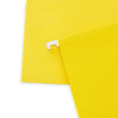 Hanging File Folders, Letter Size, Yellow, 25 Pack Folders Blue Summit Supplies