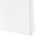 3 Ring Binder Dividers, 1/8 Cut Tabs, White, 96 Pack Binder Dividers Blue Summit Supplies