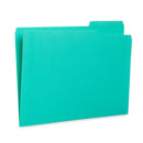 File Folders, Letter Size, Assorted Gem Tone Colors, 100 Pack Folders Blue Summit Supplies