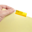 Tabbed Binder Dividers, 1/5 Cut Plastic Tabs, Colored, 6 Sets Binder Dividers Blue Summit Supplies