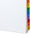 15 Tab Dividers for 3-Ring Binders, 3 Sets Binder Dividers Blue Summit Supplies