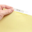 Tabbed Binder Dividers, 1/8 Cut Plastic Tabs, Clear, 24 Sets Binder Dividers Blue Summit Supplies