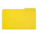 File Folders, Legal Size, Yellow, 100 Pack Folders Blue Summit Supplies