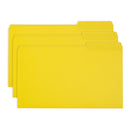 File Folders, Legal Size, Yellow, 100 Pack Folders Blue Summit Supplies