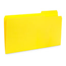 File Folders, Legal Size, Yellow, 100 Pack Folders Blue Summit Supplies