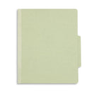 Classification Folders with 3 Dividers, Letter Size, Grey/Green, 10 Count Folders Blue Summit Supplies