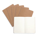 Travel Journals, Lined Pages, 6 Pack Notebooks Blue Summit Supplies