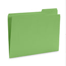 File Folders, Letter Size, Assorted Ocean Tone Colors, 100 Pack Folders Blue Summit Supplies