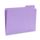 File Folders, Letter Size, Assorted Ocean Tone Colors, 100 Pack Folders Blue Summit Supplies