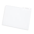 File Folders, Letter Size, White, 100 Pack Folders Blue Summit Supplies