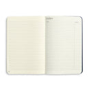 Linen Executive Journals, Lined Paper, 3 Pack Notebooks Blue Summit Supplies