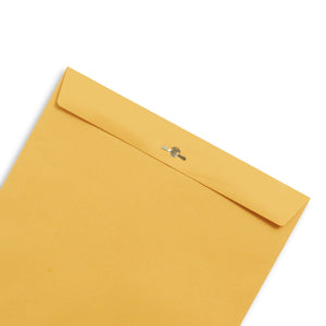 Large Clasp Envelopes, 10” x 13”, Kraft Paper, 100 Pack Envelopes Blue Summit Supplies