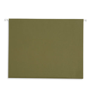 Hanging File Folders, Letter Size, Green, 25 Pack Folders Blue Summit Supplies