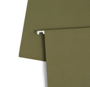 Hanging File Folders, Letter Size, Green, 25 Pack Folders Blue Summit Supplies